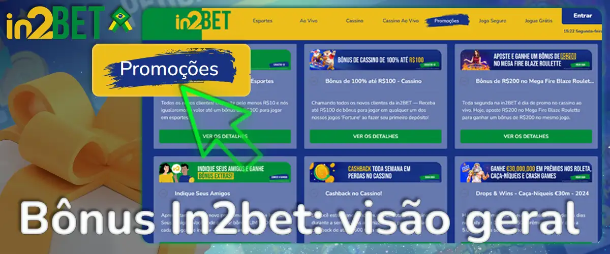 Revisão do bônus da in2bet