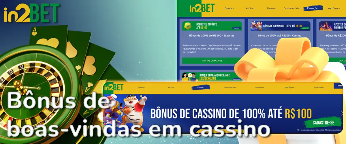 bônus em cassino In2bet