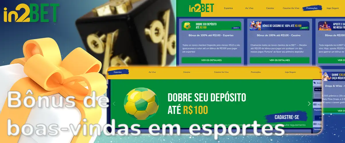 bônus em esportes In2bet