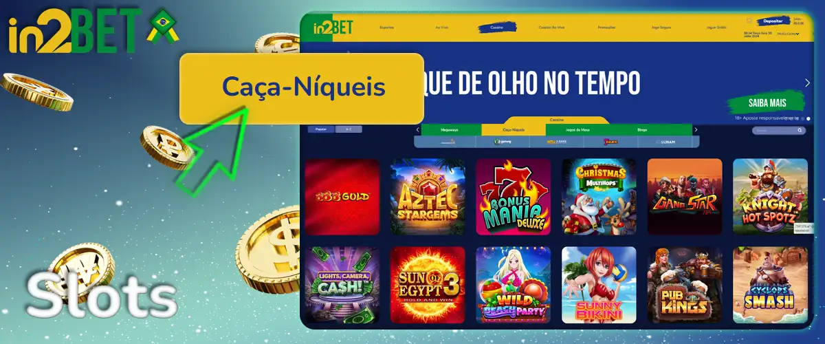 Slots de cassino da in2Bet