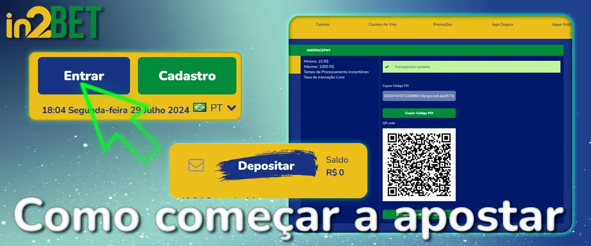 Conselhos sobre como começar a apostar na In2bet Brasil